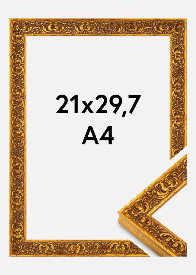 Рамка Amber Акрилно стъкло Златно 21x29,7 cm (A4)