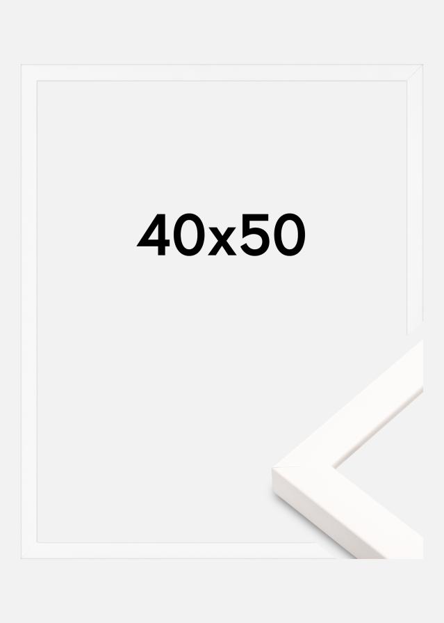 Рамка Brooke Акрилно стъкло Бял 40x50 cm