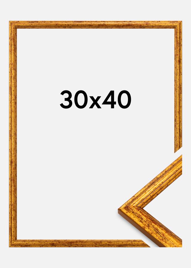 Рамка Claudia Акрилно стъкло Злато 30x40 cm