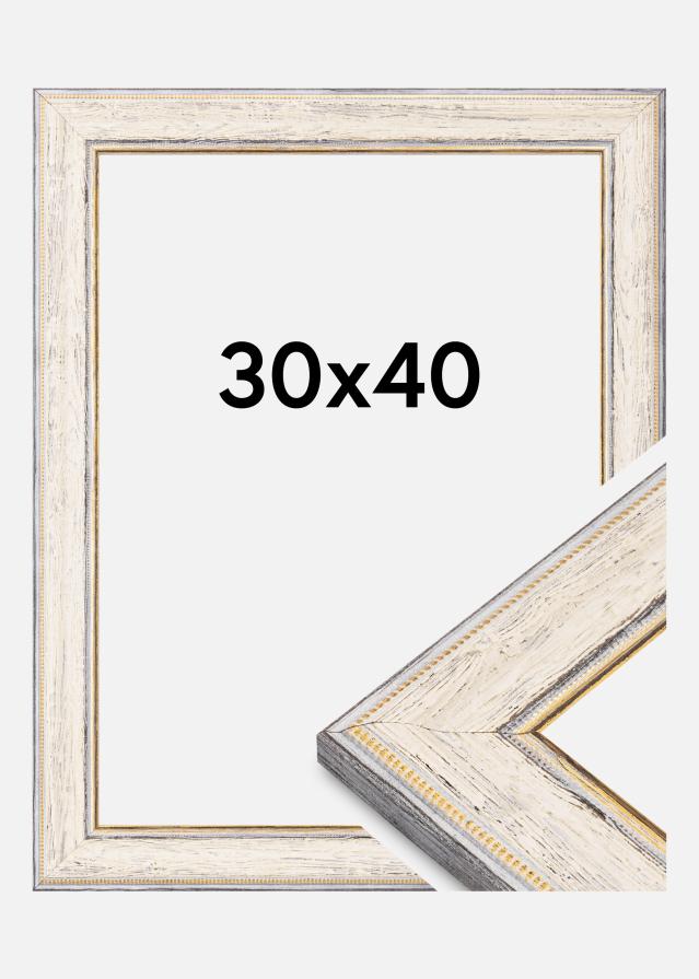 Рамка Fabriano Акрилно стъкло Бял 30x40 cm