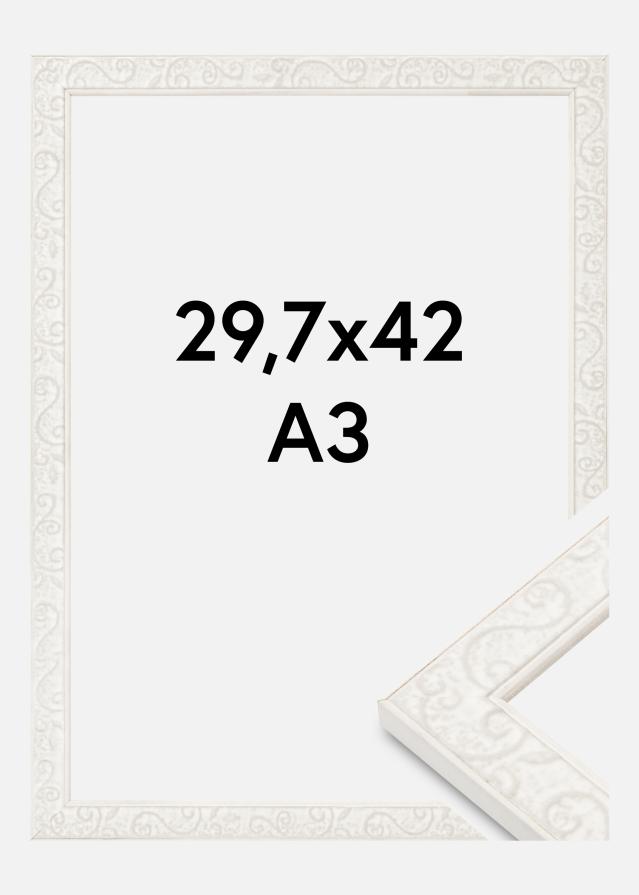 Рамка Milton Акрилно стъкло Бял 29,7x42 cm (A3)