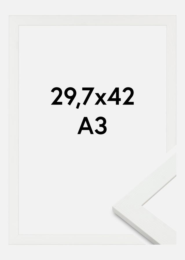 Рамка Sandra Акрилно стъкло Бял 29,7x42 cm (A3)