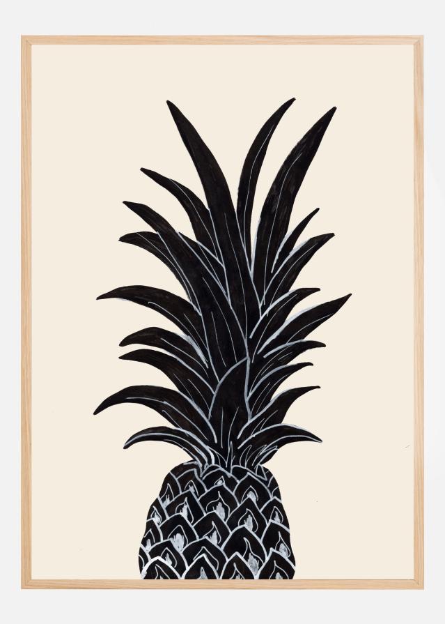 Black Pineapple Постер