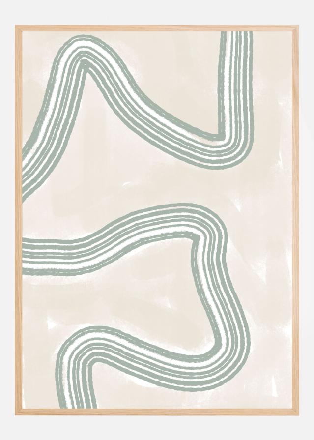 Abstracto Twist Постер