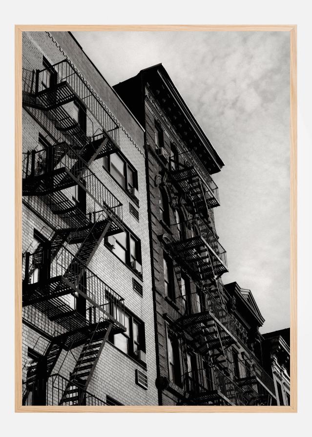 New York City Fire Escapes 05 Постер