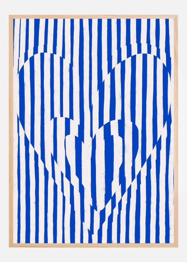 Hearts (Blue Version) Постер