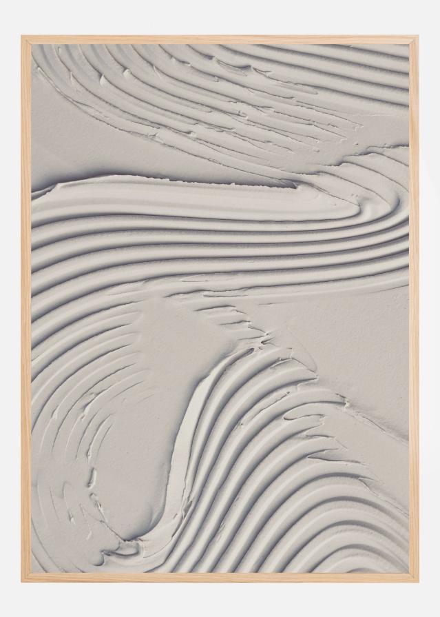 Mud Texture 14 Beige Постер