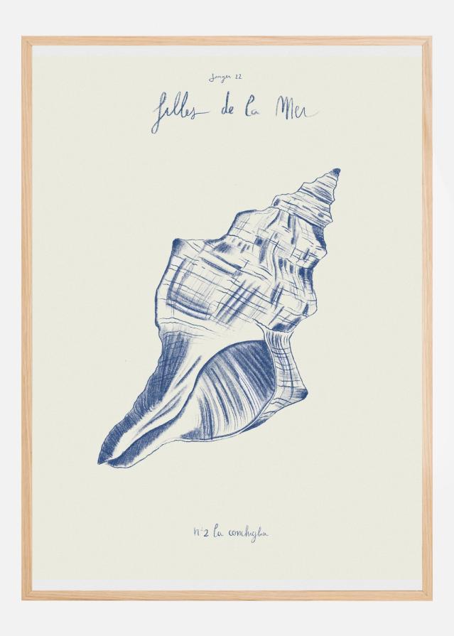 Filles de la mer n.2 - La conchiglia Постер