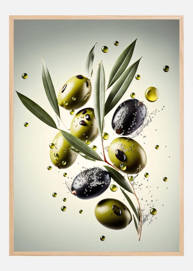 Fresh Olives Постер