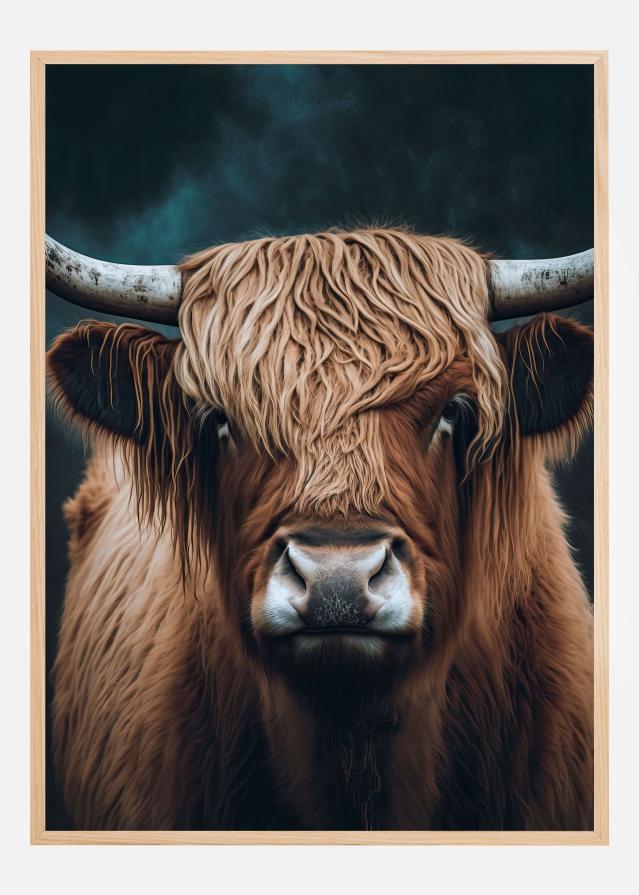 Highland Cow Постер
