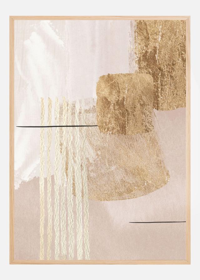 Aesthetic Gold-3 Постер