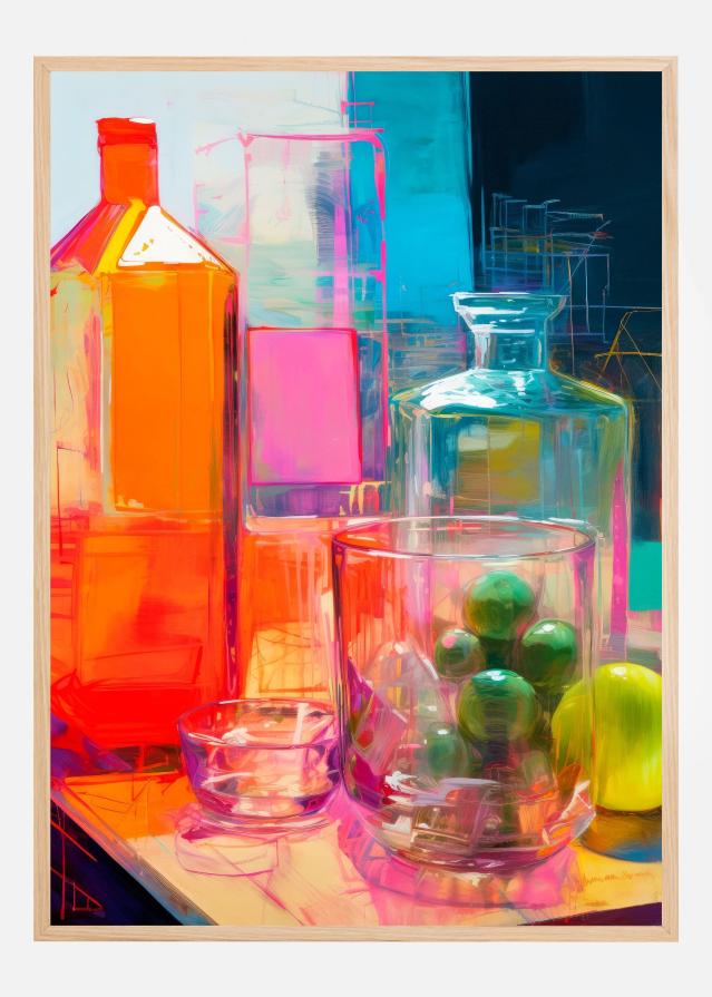 Neon Still Life No 2 Постер