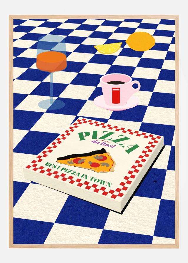 The Italian Menu Постер