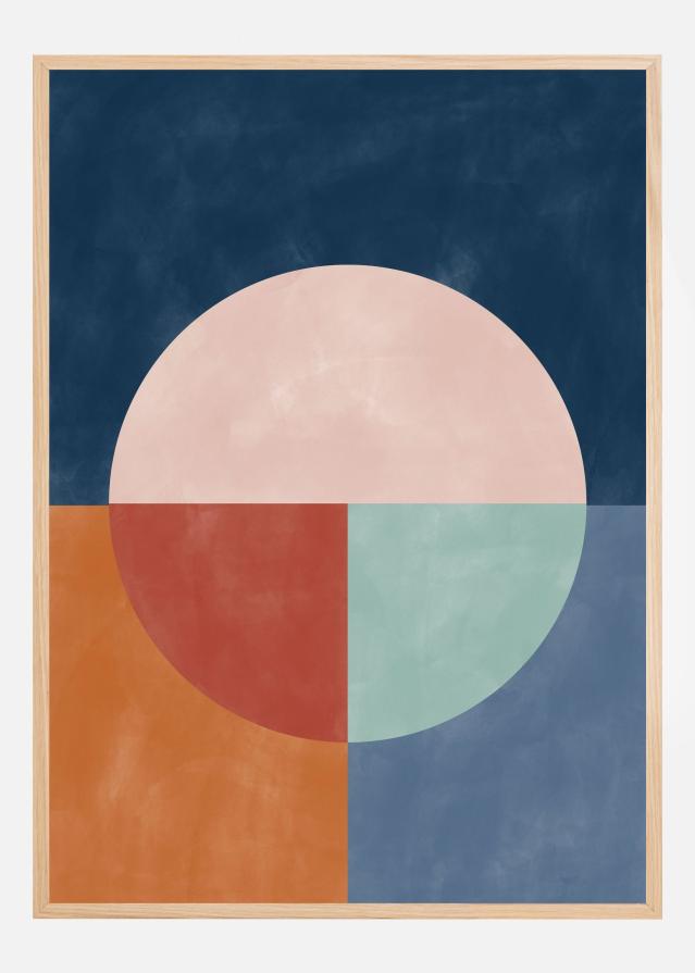 3x4 Aspectratiobluerust35 Постер