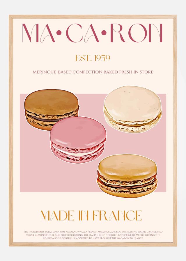 Macaron Print Постер