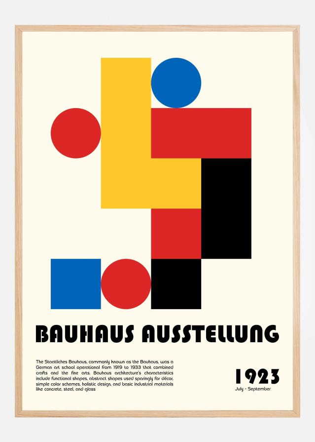 Bauhaus Ausstellung Постер