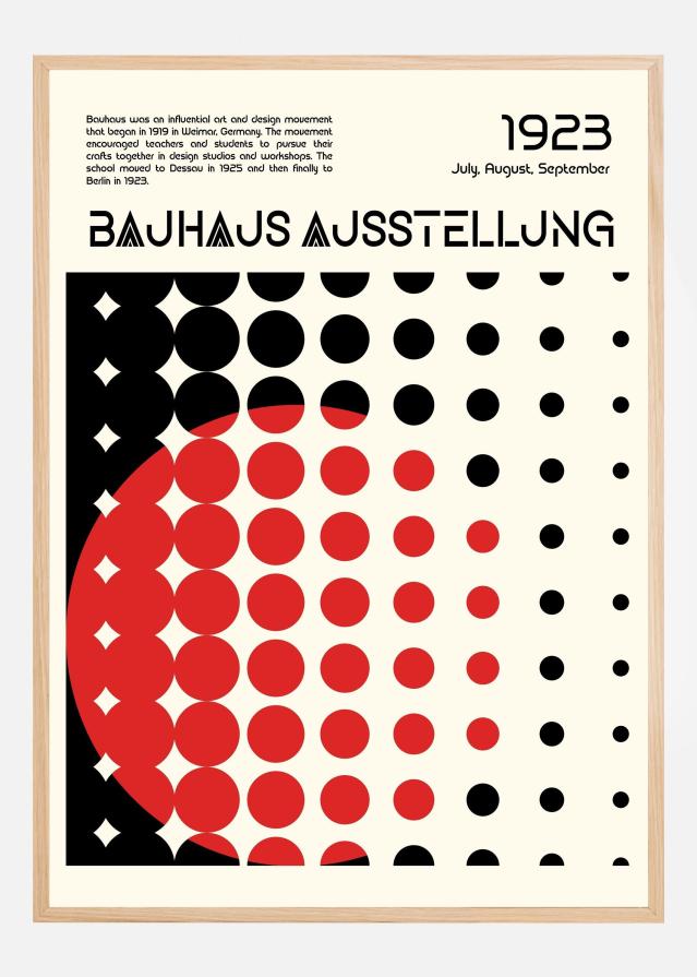 Bauhaus Ausstellung Постер