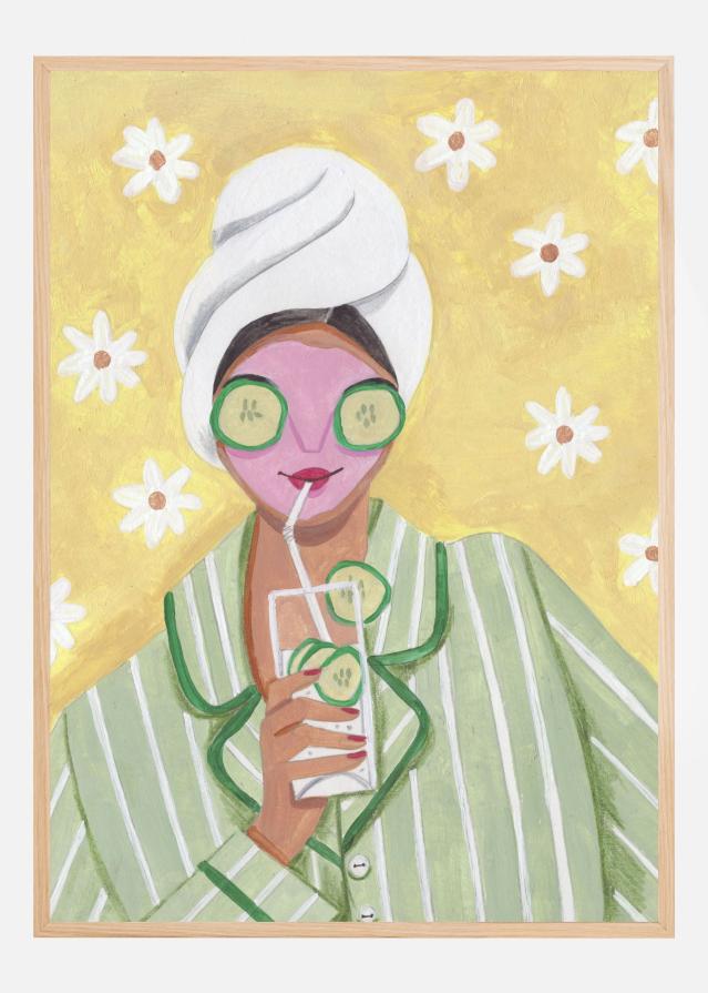 Woman Relax Time Постер