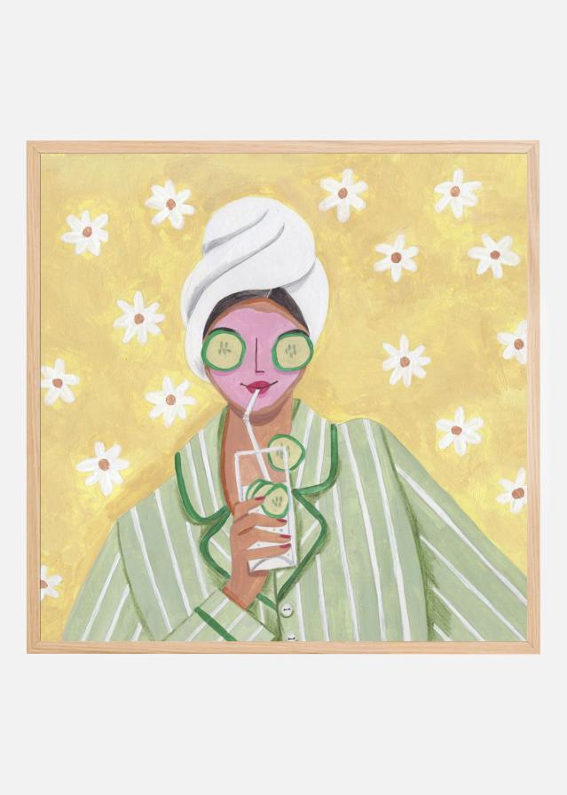 Woman Relax Time Постер