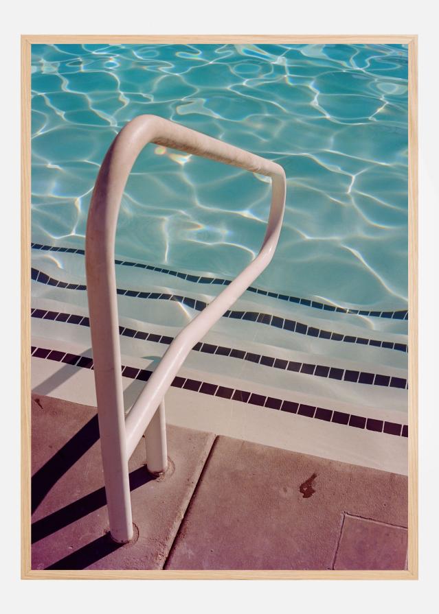 Palm Springs Pool Day Постер