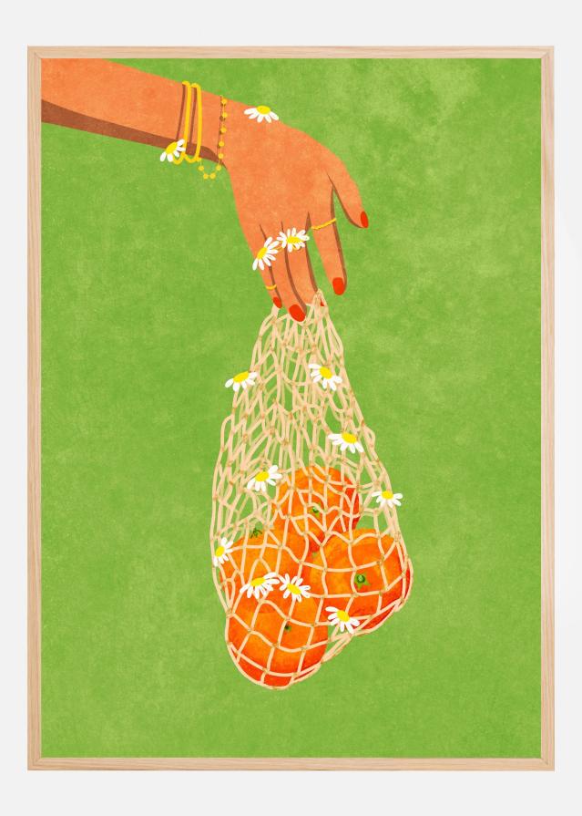 Fresh Oranges Постер