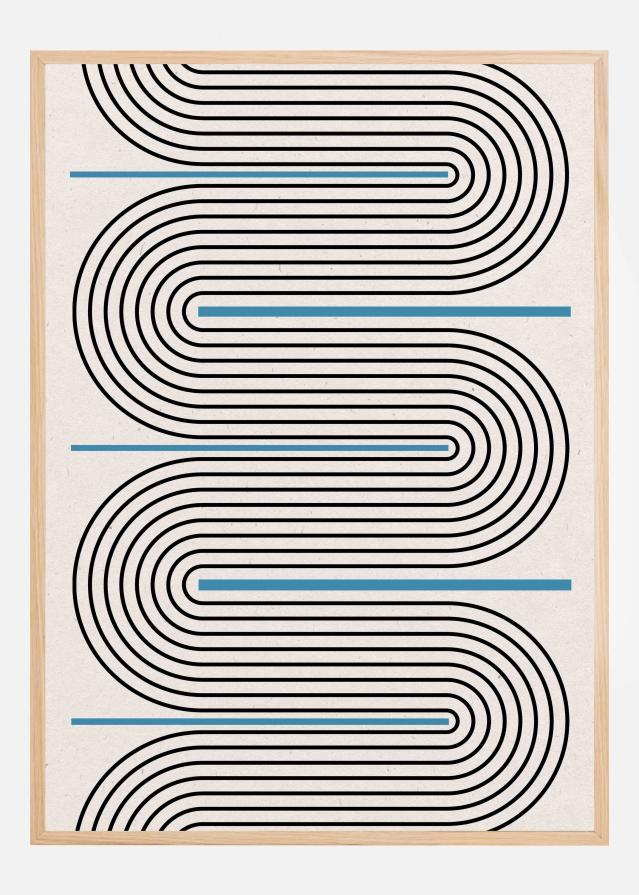 Modern Contemporary Balance No.4 Постер