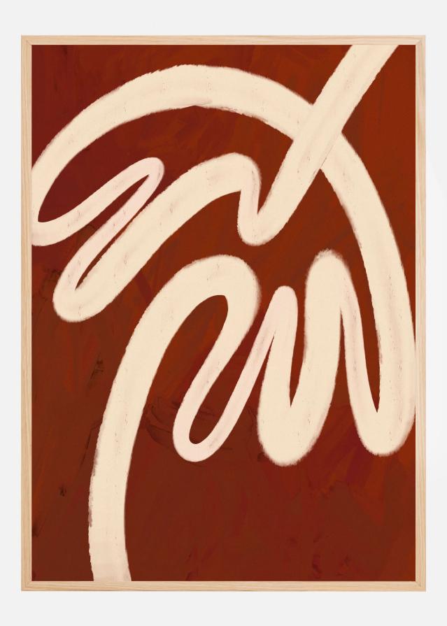 Simple Palm Tree Постер