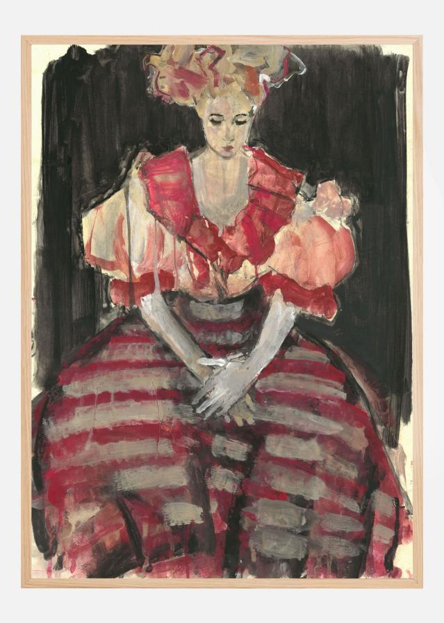 Hommage An Frida Kahlo XV Постер