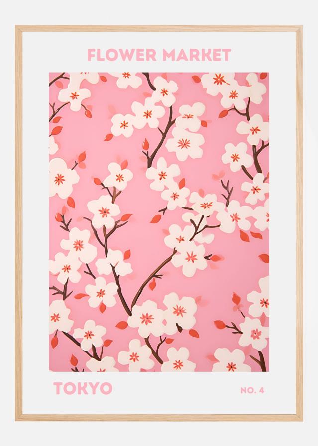 Flower Market Tokyo Постер