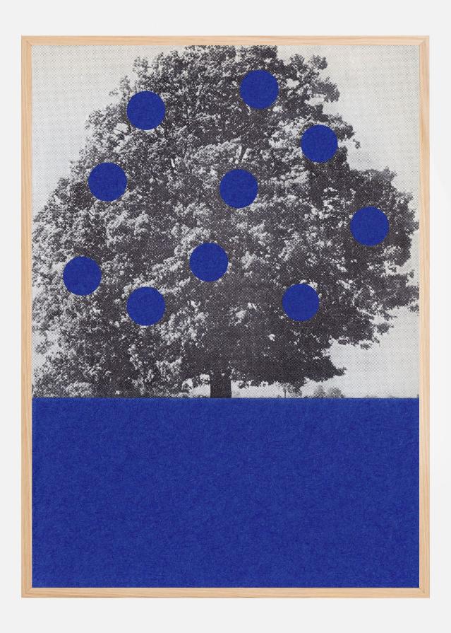 Blue Fruits Постер