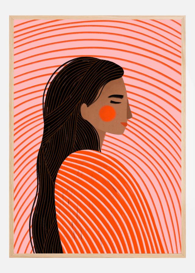 The Woman With the Lines Постер