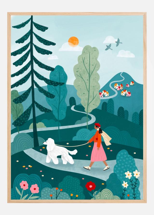 Poodle Walk Постер