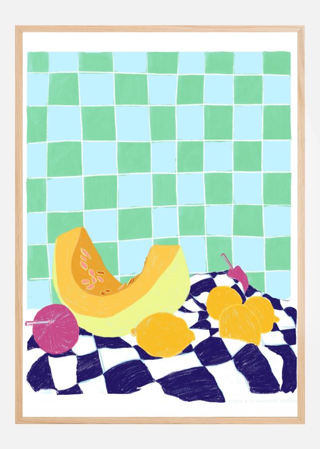 Pandc Neonstilllife Copy Постер