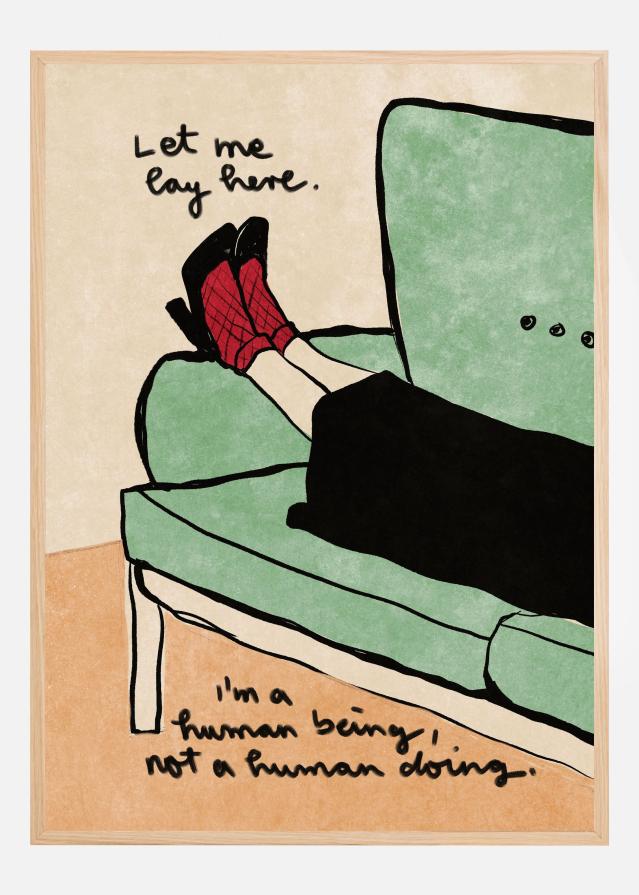 Let me lay here Постер