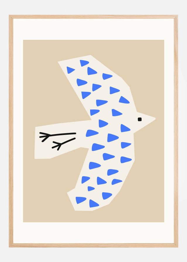 Bird Latte Постер