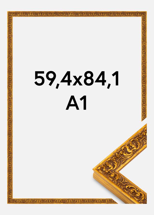Рамка Amber Акрилно стъкло Злато 59,4x84,1 cm (A1)