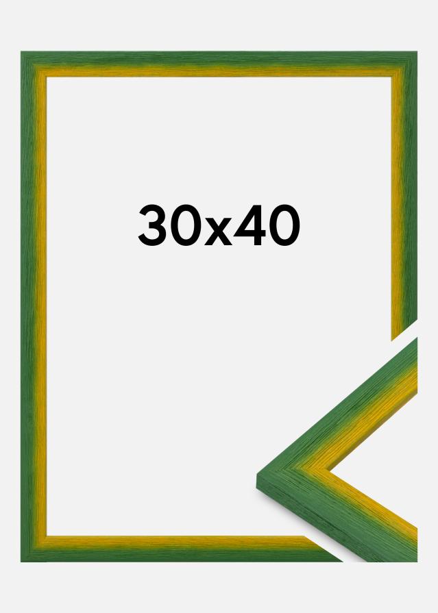 Рамка Cornwall Акрилно стъкло Зелен 30x40 cm