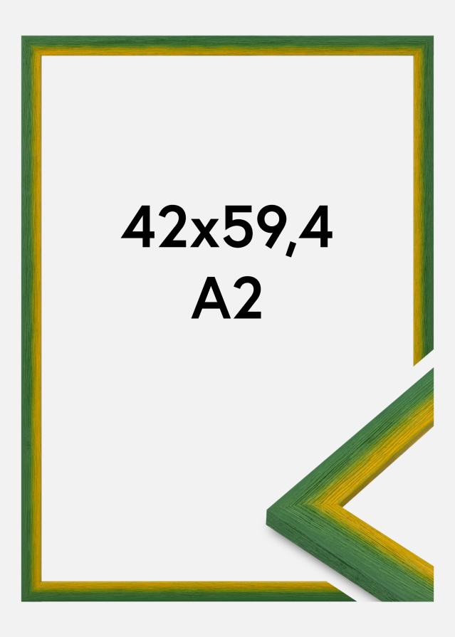 Рамка Cornwall Акрилно стъкло Зелен 42x59.4 cm (A2)