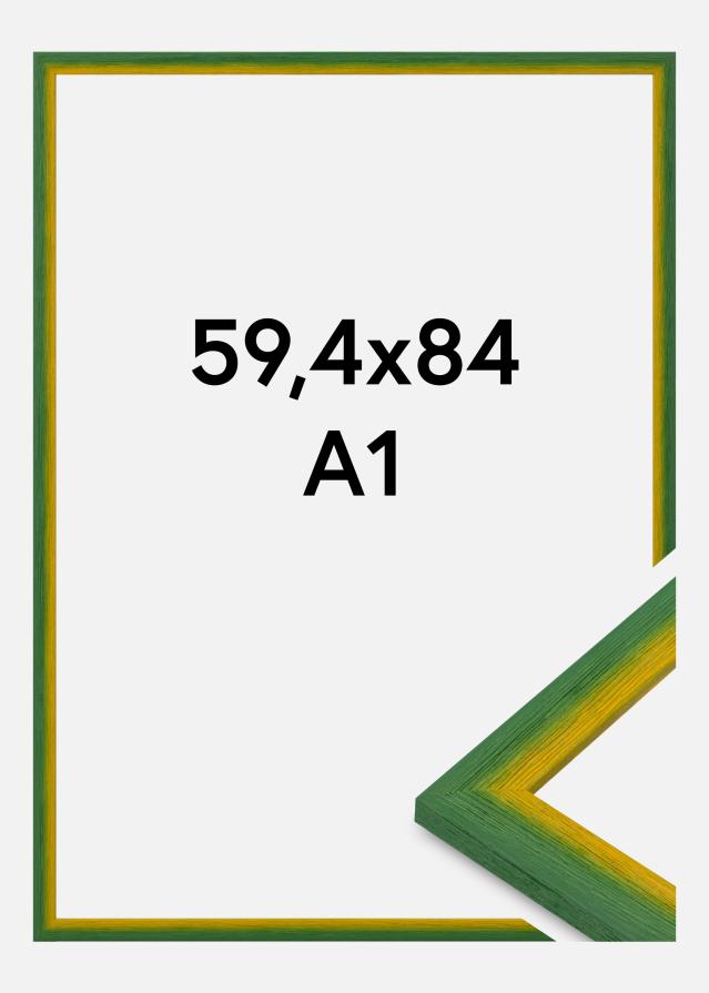 Рамка Cornwall Акрилно стъкло Зелено 59,4x84,1 cm (A1)