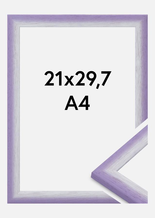 Рамка Cornwall Акрилно стъкло Светлолилав 21x29.7 cm (A4)