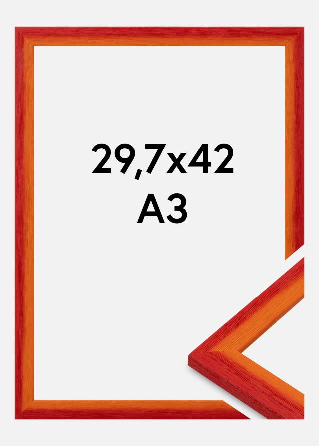 Рамка Cornwall Акрилно стъкло Червен 29.7x42 cm (A3)