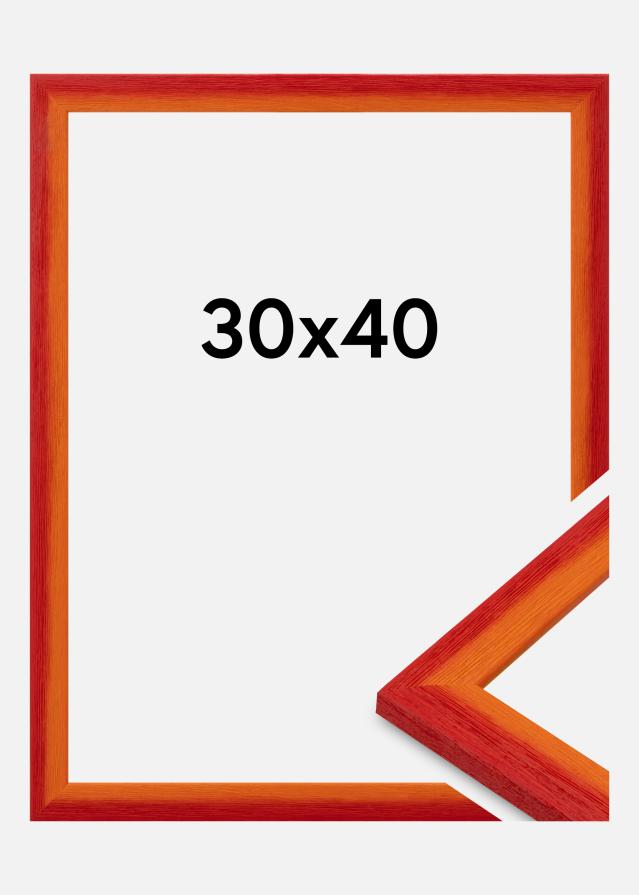 Рамка Cornwall Акрилно стъкло Червен 30x40 cm