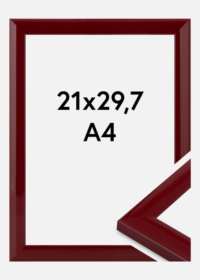 Рамка Dorset Акрилно стъкло Тъмночервен 21x29.7 cm (A4)