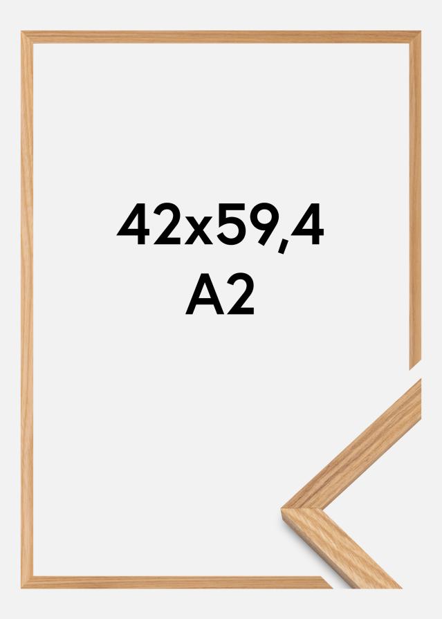 Рамка Масивен дъб Акрилно стъкло 42x59,4 (A2)