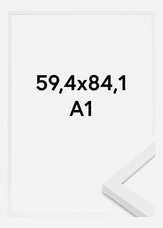 Рамка Модерн Акрилно стъкло Бял 59.4x84,1 cm (A1)