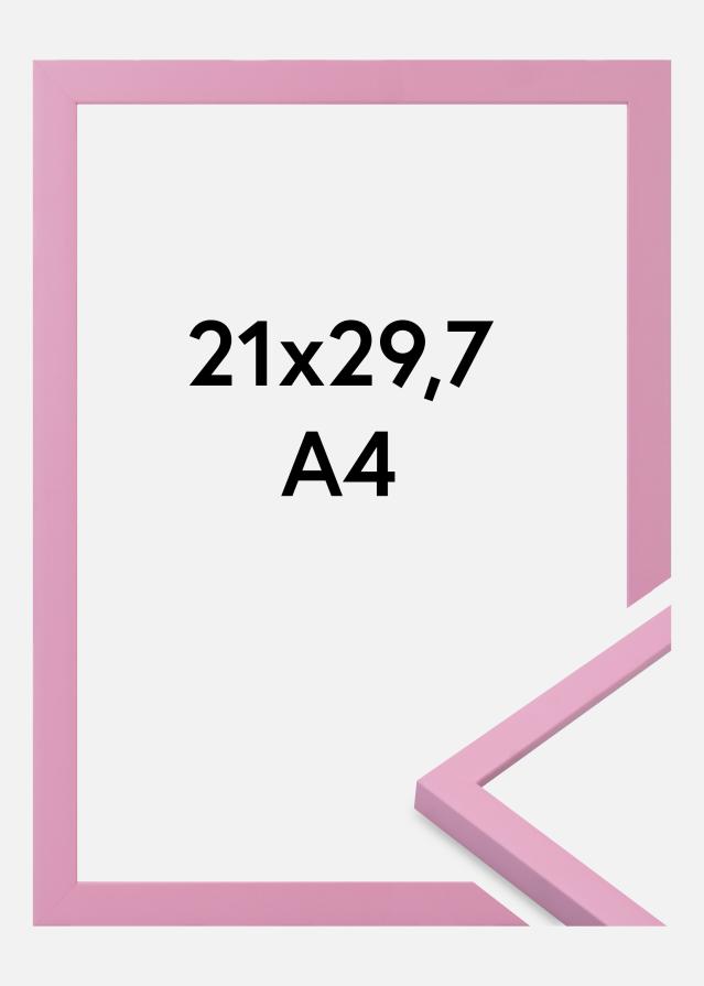 Рамка Kent Акрилно стъкло Розова 21x29.7 cm (A4)