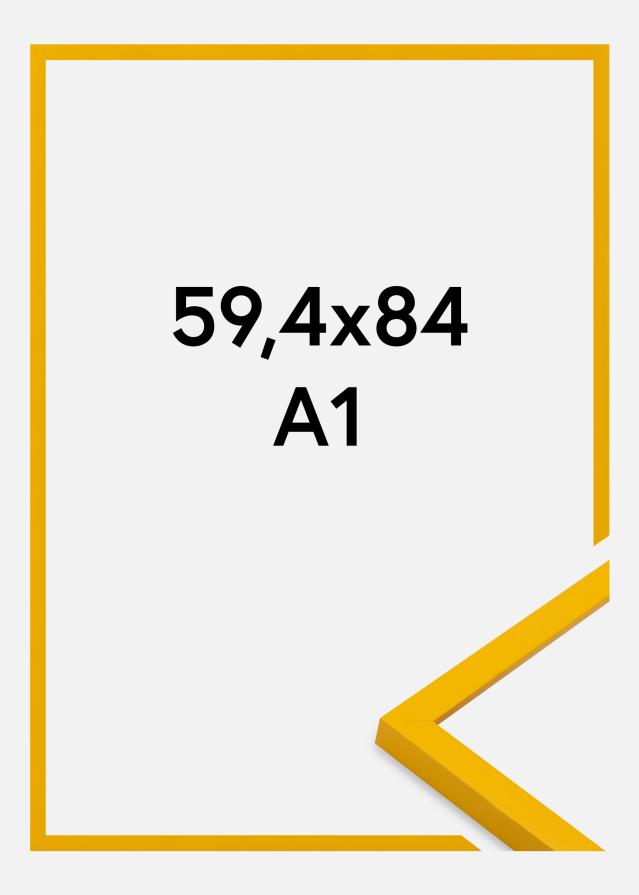 Рамка Kent Акрилно стъкло Жълто 59,4x84,1 cm (A1)