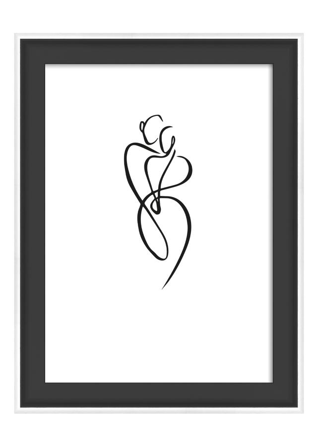 Рамка Silhouette Черен 10x15 cm