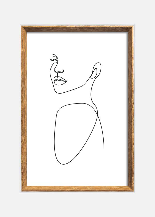 Рамка Silhouette Орех 20x30 cm