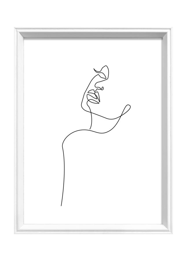 Рамка Silhouette Бял 18x24 cm